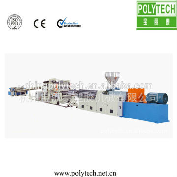 2014 Professional Designed PP/PE Plastic Construction Formwork Extrusion Line